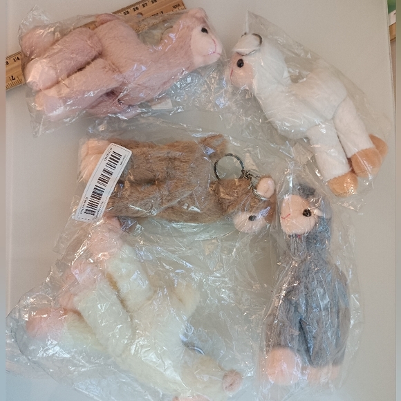 🌿 5/$15🌿Cute Plush Baby Camel Keychain, Bag, Backpack Charm, Car Pendant, 7" H - Picture 6 of 8